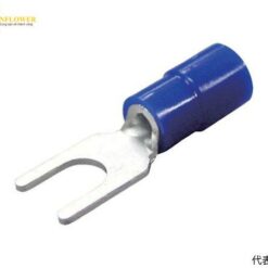 Đầu nối chữ Y có lớp phủ cách điện (màu xanh lam, 1.04 - 2.63mm2, 14 x 8.4 x 27.5mm, 50pcs) NICHIFU TERMINAL INDUSTRIES TMEX 2Y-8-BLU