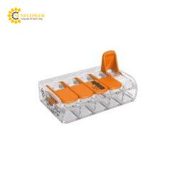 Đầu nối dây điện (5 dây, 32A) WAGO 221-415