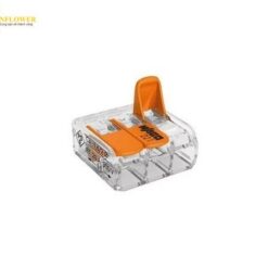 Đầu nối dây điện (khóa đẩy, 3 vị trí, 32A, 450V) WAGO 221-413
