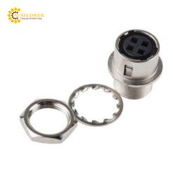 Đầu nối gắn bảng điều khiển Hirose HR10 Series (ổ cắm 4 tiếp điểm) Hirose HR10A-7R-4SC(73)