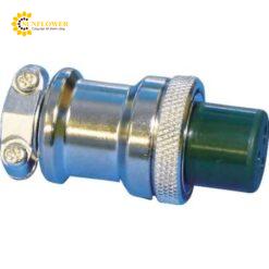 Đầu nối kim loại NCS-16 series 2 chân P Nanaboshi Electric NCS-162-P-CH