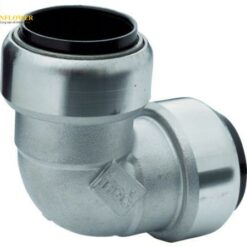 Đầu nối ống thép 1 chạm (dạng khuỷu tay, 90o, 13SU) INOC 304IQ90L13SU