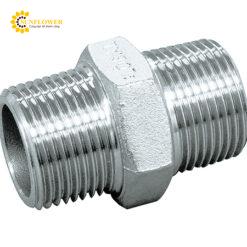 Đầu nối ống (thép không gỉ SCS14A, núm lục giác, R1/8) Flobal V6N-S14-01