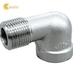 Đầu nối ống (thép không gỉ SCS14A, Street Elbow 1) Flobal VSL-S14-08