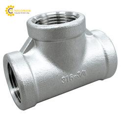 Đầu nối ống (thép không gỉ SCS14A, Tees 1/2) Flobal VT-S14-04