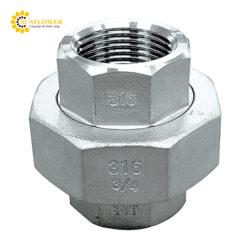 Đầu nối ống (thép không gỉ SCS14A, Union 1) Flobal VU-S14-08
