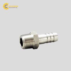 Đầu nối ống (thép không gỉ SUS304, φ6mm, R1/8) AS ONE 2-9391-01 VHN0106