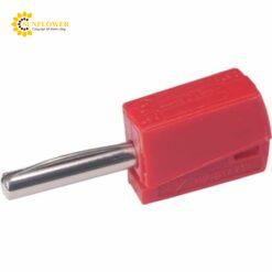 Đầu nối phích cắm Banana (màu đỏ, 4pcs/ pk) WAGO 215-212-PK