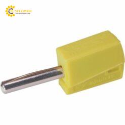 Đầu nối phích cắm Banana (màu vàng, 4pcs/ pk) WAGO 215-511-PK