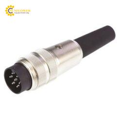 Đầu nối tròn tiếp điểm đực 7 chân Binder 09-0325-00-07