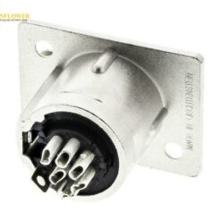 Đầu nối XLR gắn bảng điều khiển (7 chiều Neutrik, kiểu cái, các điểm tiếp xúc mạ niken, 50V) Neutrik NC7FP1