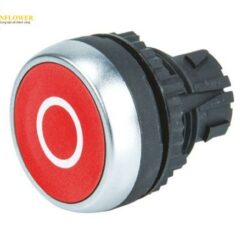 Đầu nút nhấn (màu đỏ, O, lỗ khoét 22mm) BACO L21AA81
