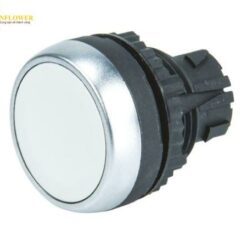Đầu nút nhấn (màu trắng, lò xo trở lại, lỗ khoét 22mm) BACO L21AA05