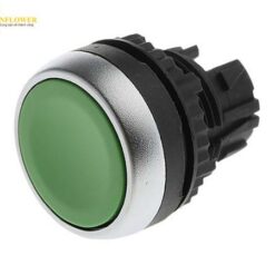 Đầu nút nhấn (màu xanh lá cây, lò xo trở lại, lỗ khoét 22mm) BACO L21AA02