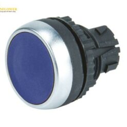 Đầu nút nhấn (màu xanh lam, lò xo trở lại, lỗ khoét 22mm) BACO L21AA06