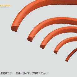 Dây bọt biển cao su silicon (màu đỏ, Barrel 13mm x 15mm, 1m) AS ONE 3-3218-19