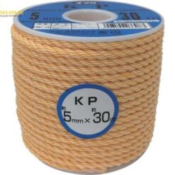 Dây buộc (Polyethylene (PE), polyester, màu vàng, 5mm x 30m) YUTAKA MAKE RK-3