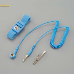 Dây đeo cổ tay chống tĩnh điện 25 x 31 x 8mm AS ONE 1-5259-01 BW-106BM-L5A