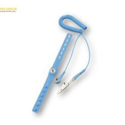 Dây đeo cổ tay chống tĩnh điện Blue A (18 x 25 x 6mm, 1.8m) AS ONE 1-5257-02 ML-700BM-L5A