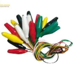 Dây kẹp cá sấu (2 cái/ màu + 2 cầu chì) Teishin Electric TLA-15