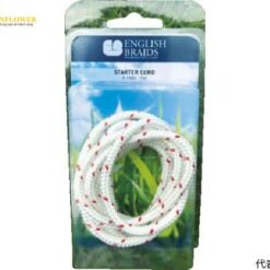 Dây khởi động/ cố định (2.8φ×10m, màu trắng/ đỏ) ENGLISH BRAIDS 1928T010000