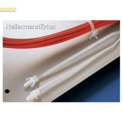 Dây thiết buộc cáp chống chịu thời tiết (màu đen, 66 Nylon, 130mm x 3.3mm, 100pcs/ túi) HellermannTyton RT30SSF5-W