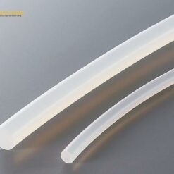 Dây tròn bằng cao su silicon (trong suốt, φ7mm, 1m) AS ONE 3-2316-06