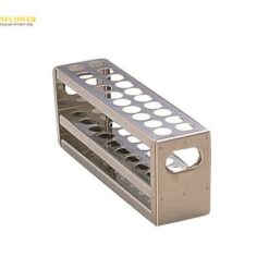 Đế đỡ ống nghiệm loại đột lỗ (thép không gỉ SUS304, φ19.5 x 20 Pcs) AS ONE 6-314-09 SU18-20