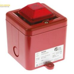 Đèn báo có còi (Xenon đỏ, 104dB) E2S SON4DC24R/R