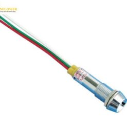 Đèn chỉ báo LED 2 màu (đỏ/ xanh lục, Φ10mm) SAKAZUME ELECTRIC 2DUL-10JPL-DC5V-60V-RG/C