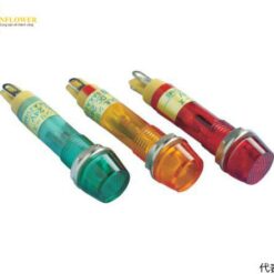 Đèn chỉ báo LED siêu sáng (chống nước, màu đỏ, φ8mm) SAKAZUME ELECTRIC DUL-8H-IP-DC24V-R/R