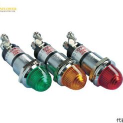 Đèn chỉ báo LED siêu sáng (kết nối AC100V, màu cam, φ16mm) SAKAZUME ELECTRIC DO8-B6M-AC100V-O/O