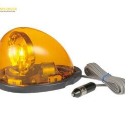 Đèn xoay tinh giản từ tính cho xe cộ (màu vàng, DC12V) KASUGA ELECTRIC WORKS HKFM-101-Y