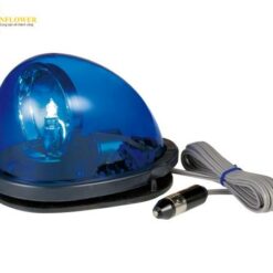 Đèn xoay tinh giản từ tính cho xe cộ (màu xanh da trời, DC12V) KASUGA ELECTRIC WORKS HKFM-101G-B