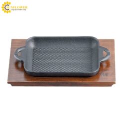 Đĩa vuông mini Nambu (có đế gỗ) IWACHU 62-6731-95