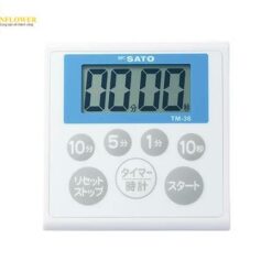 Đồng hồ bấm giờ chống thấm nước 99 phút 50 giây Sato Keiryoki Mfg TM-36