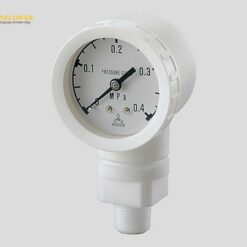 Đồng hồ đo áp suất chống ăn mòn cao (0 - 0.4MPa) AS ONE 2-353-02 DL-B1-TA-0.4M