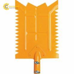 Dụng cụ dọn băng tuyết (thép, màu cam, 200 x 270mm) ASANO MOKKOU-SHO 24005