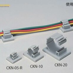 Dụng cụ kẹp dây cáp φ5.3mm (PA (66 nylon), 50pcs) Kitagawa Industries CKN-05-R