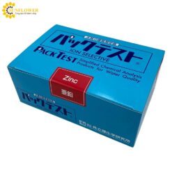 Dụng cụ kiểm tra kẽm Zn trong nước (1 hộp (5 cái x 10 túi)) KYORITSU CHEMICAL-CHECK Lab WAK-Zn