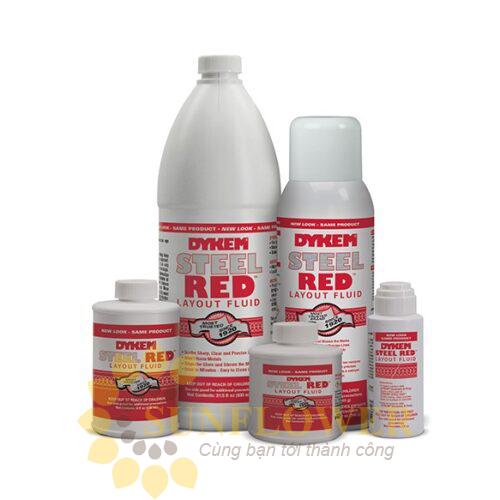 Dykem STEEL RED Layout Fluid 80696 - Chất đánh dấu bề mặt thép