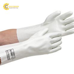 Găng tay chống hóa chất (size M, 31cm) MIDORI ANZEN BENKEY-NO3A-M
