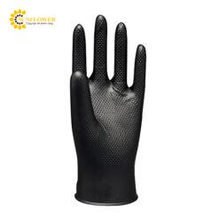 Găng tay cơ khí (Cao su nitrile, size L, 50 cái/ hộp) S. T. Corporation No.1100