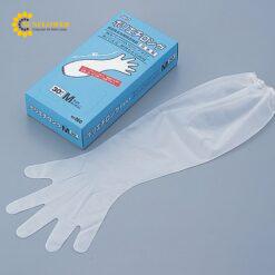 Găng tay dài dùng một lần (Polyethylene, size M, 30 pcs/ hộp) SHOWA GLOVE 860-M