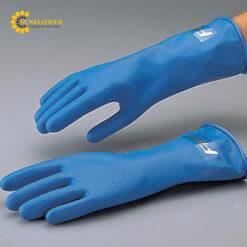 Găng tay F-TELON (dùng cho Axit mạnh (Axit flohydric, Aqua Regia, v.v.) chống chịu lực) (cho nữ, loại ngắn) B-22 Hanaki Gomu Seizosho K. K.