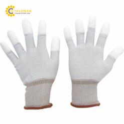 Găng tay khuếch tán lấy mẫu tĩnh điện (màu xám, size SS, dày 0.7mm, 10 đôi) MIDORI ANZEN MCG601N-SS