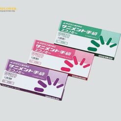 Găng tay LABORAN SANIMENT (Loại Emboss PE, size M, 100 pcs x 11 hộp) AS ONE 1-4904-02
