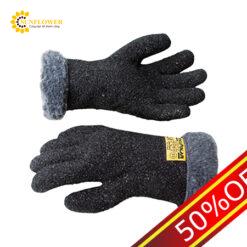 Găng tay làm việc đa năng có độ bám cao (có lỗ khoan, size S) AS ONE 3-6173-01