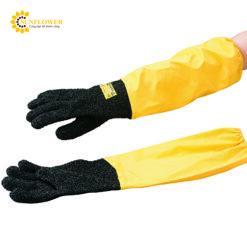 Găng tay làm việc đa năng có độ bám cao (Loại tay dài, size S) AS ONE 3-6174-01