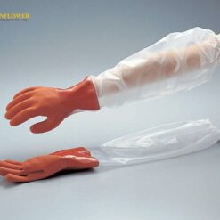 Găng tay VINYLOVE mới có nắp dài (size L, 1 đôi) SHOWA GLOVE 645-L